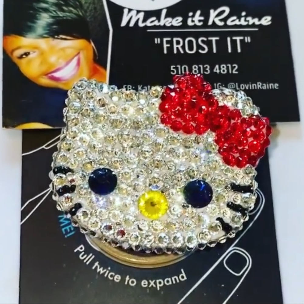 💎Hello Kitty -Air Bag Cell Phone Bracket - crystallized. - Picture 5 of 8